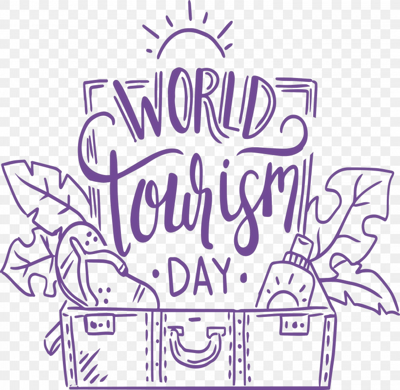 World Tourism Day Travel, PNG, 3000x2928px, World Tourism Day, Area, Calligraphy, Line, Line Art Download Free