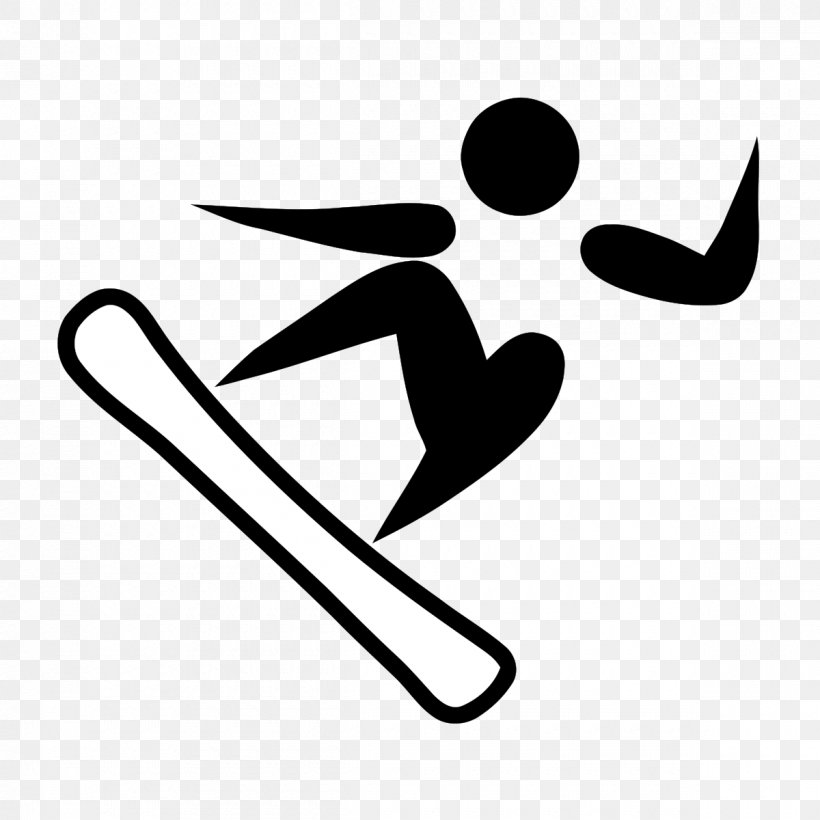 2018 Winter Olympics Sapporo Teine Snowboarding At The 2018 Olympic Winter Games Pictogram, PNG, 1200x1200px, Sapporo Teine, Area, Black And White, Olympic Sports, Pictogram Download Free