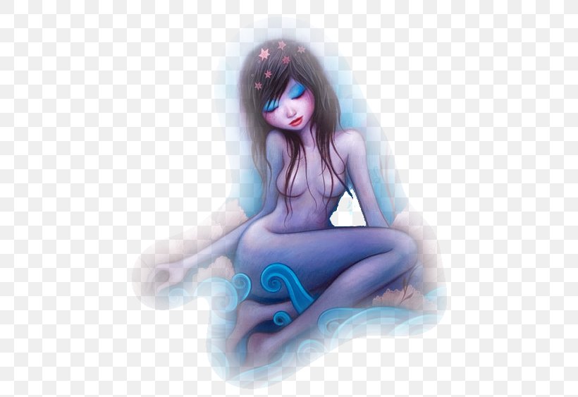 Fairy Long Hair Desktop Wallpaper Figurine, PNG, 504x563px, Watercolor, Cartoon, Flower, Frame, Heart Download Free