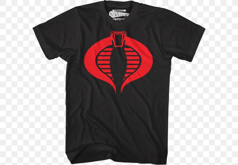 Cobra Commander Snake Eyes T-shirt Storm Shadow Baroness, PNG, 600x567px, Cobra Commander, Action Man, Active Shirt, Baroness, Black Download Free