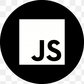Javascript Logo - JavaScript Logo In Black Circle PNG