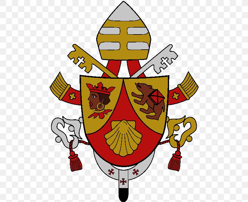 Coat Of Arms Of Pope Benedict XVI Crest Papal Coats Of Arms Mitre, PNG, 500x667px, Coat Of Arms, Artwork, Catholicism, Coat Of Arms Of Pope Benedict Xvi, Crest Download Free
