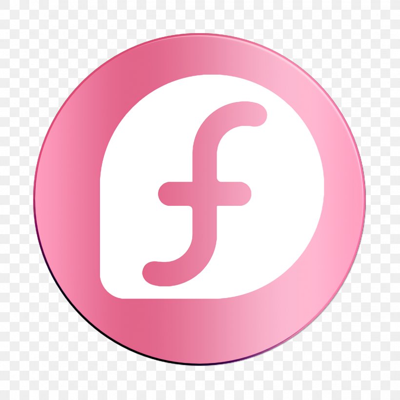 Fedora Icon, PNG, 1232x1232px, Fedora Icon, Cross, Magenta, Material Property, Number Download Free