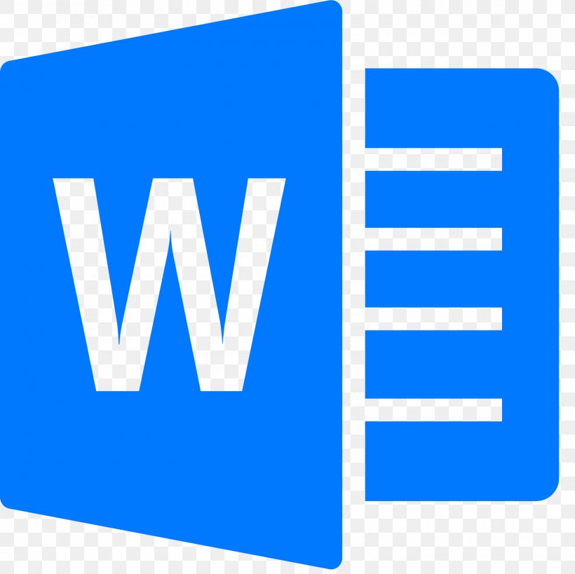 Microsoft Word Microsoft Excel Microsoft Office 365, PNG, 1600x1600px,  Microsoft Word, Area, Blue, Brand, Document File