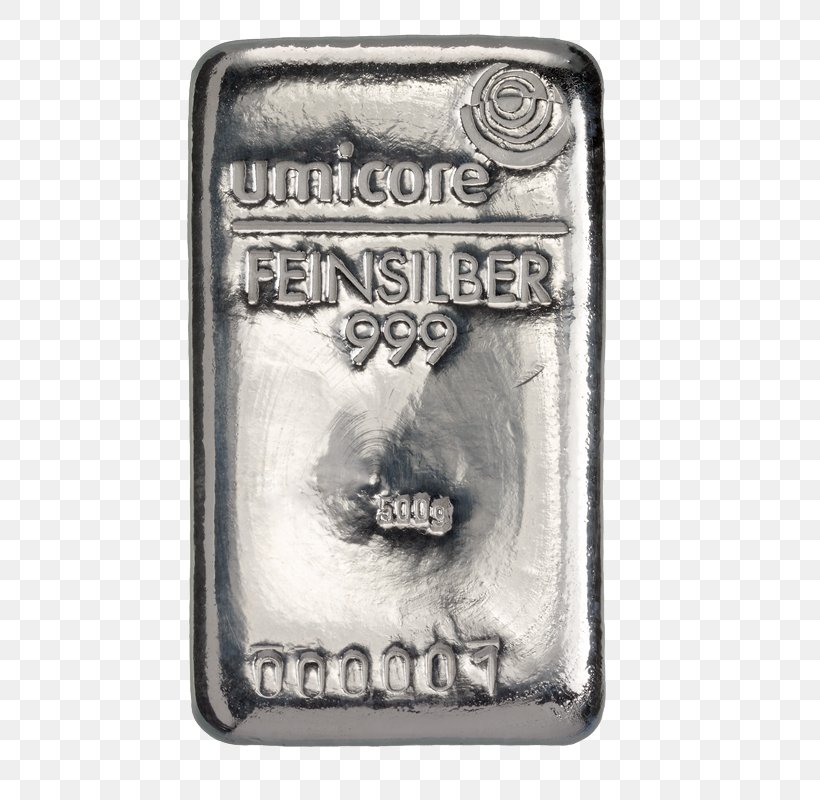 Silver Ingot Gold Bar Umicore, PNG, 800x800px, Watercolor, Cartoon, Flower, Frame, Heart Download Free