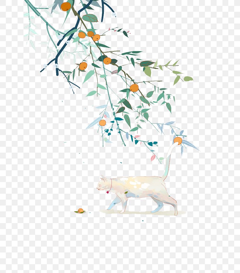 Cat Trees, PNG, 658x930px, Iphone, Area, Art, Branch, Digital Illustration Download Free