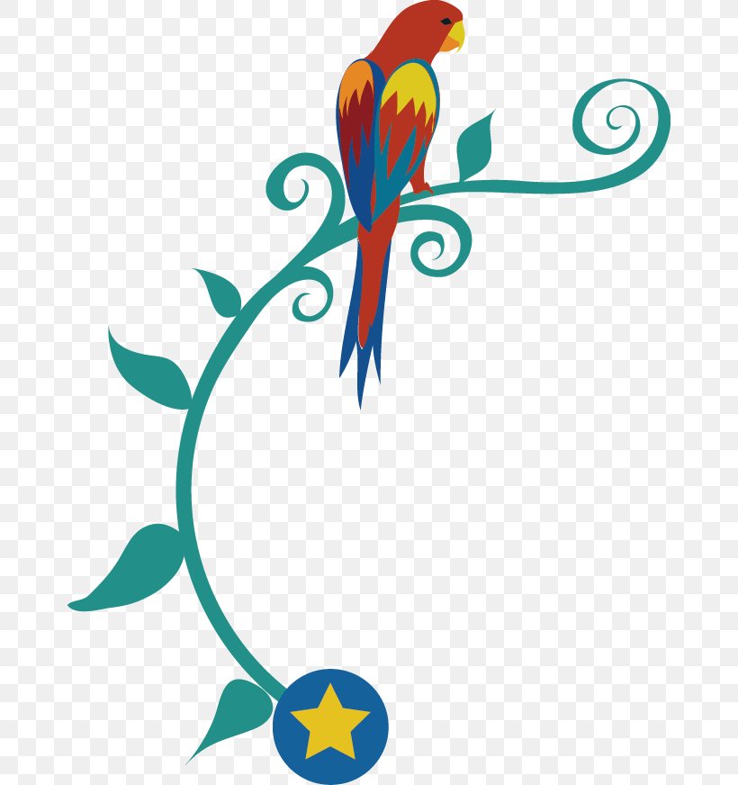 Macaw Bird Parrot Clip Art, PNG, 670x872px, Macaw, Area, Artwork, Beak, Bird Download Free