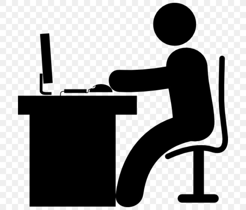 Workplace Logo, PNG, 700x700px, Computer, Blackandwhite, Conversation, Furniture, Logo Download Free