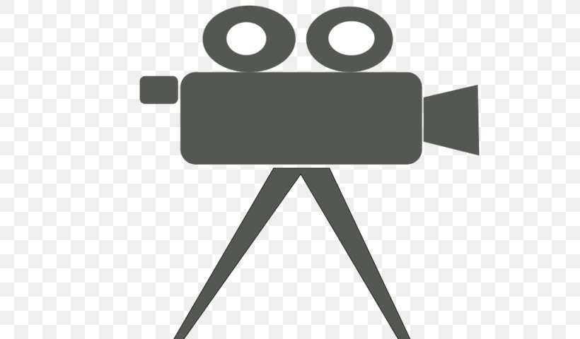 Clip Art Video Cameras Photographic Film Vector Graphics Movie Camera, PNG, 640x480px, Video Cameras, Black, Black And White, Brand, Camera Download Free