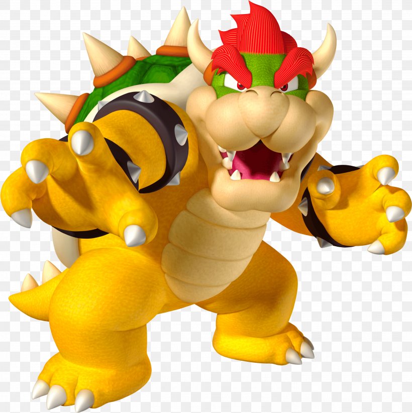 New Super Mario Bros. 2 Bowser, PNG, 2817x2824px, New Super Mario Bros 2, Action Figure, Amiibo, Bowser, Fictional Character Download Free