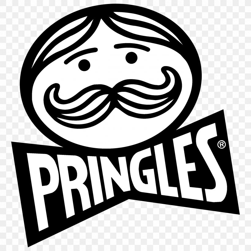 Pringles Logo Kellogg's Brand Clip Art, PNG, 2400x2400px, Pringles, Area, Behavior, Black, Black And White Download Free