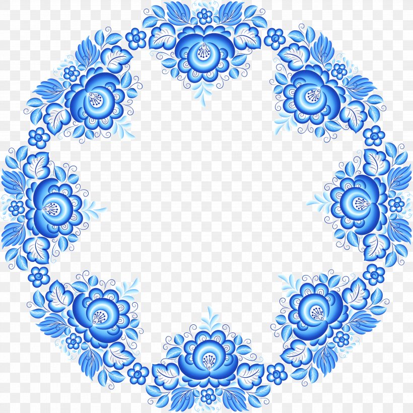 Picture Frames Clip Art, PNG, 3543x3543px, Picture Frames, Area, Art, Blue, Floral Design Download Free