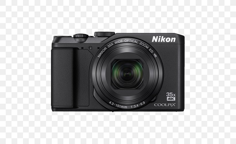 Point-and-shoot Camera Nikon Digital Zoom Back-illuminated Sensor, PNG, 500x500px, Pointandshoot Camera, Backilluminated Sensor, Camera, Camera Accessory, Camera Lens Download Free