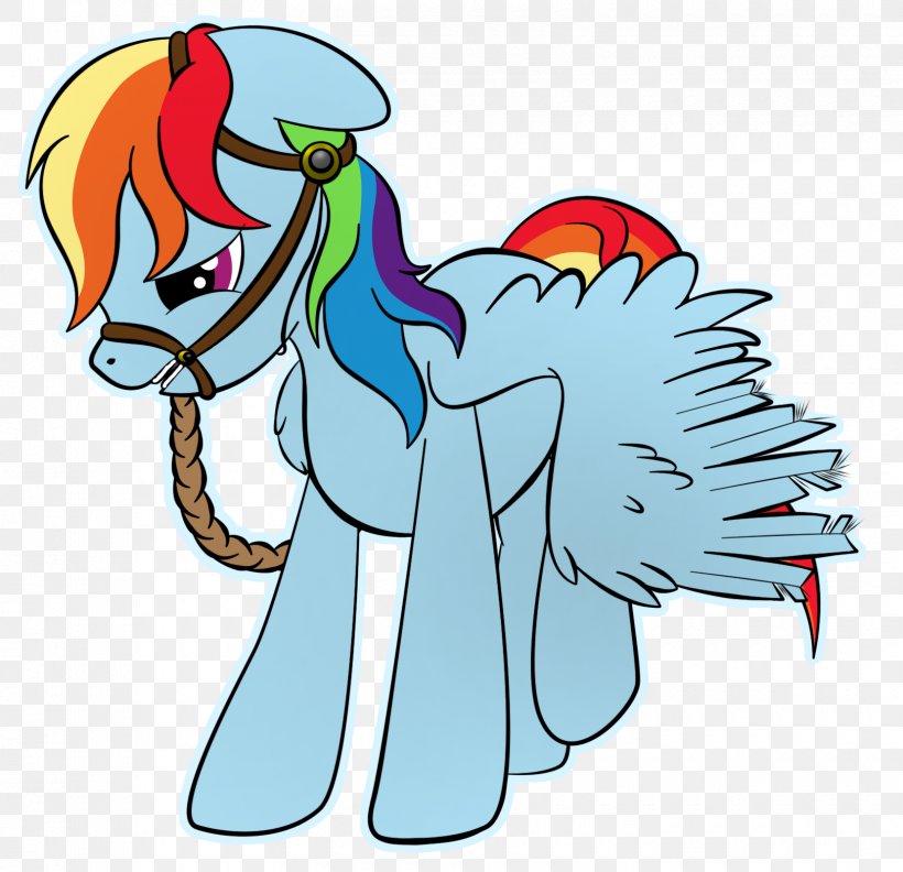 Pony Horse Rainbow Dash Clip Art, PNG, 1660x1604px, Watercolor, Cartoon, Flower, Frame, Heart Download Free