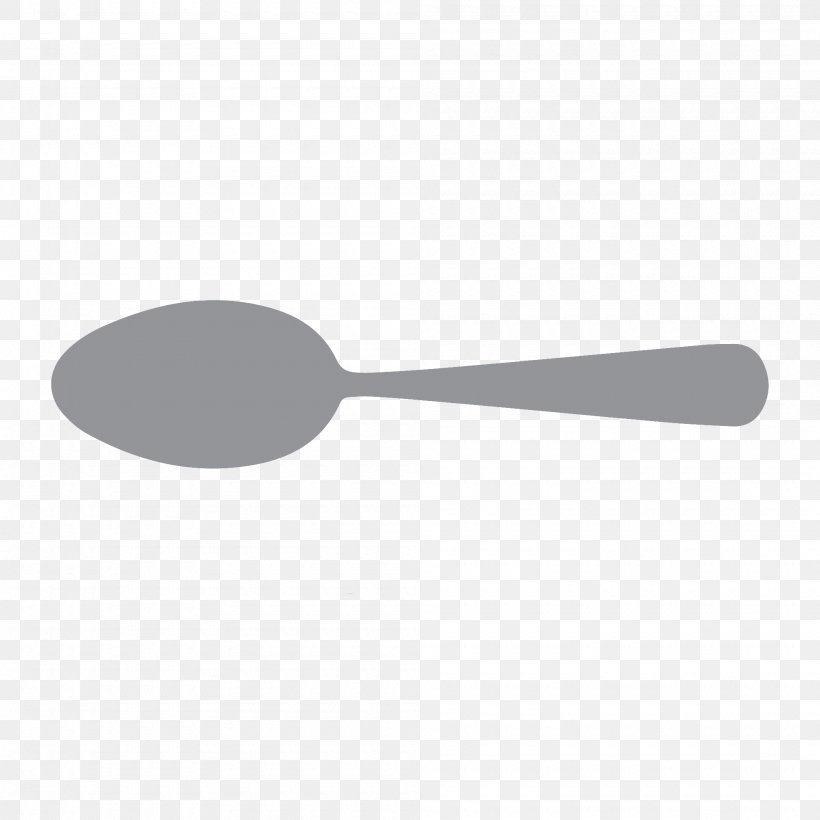 Spoon White Line, PNG, 2000x2000px, Spoon, Black And White, Cutlery, Hardware, Tableware Download Free
