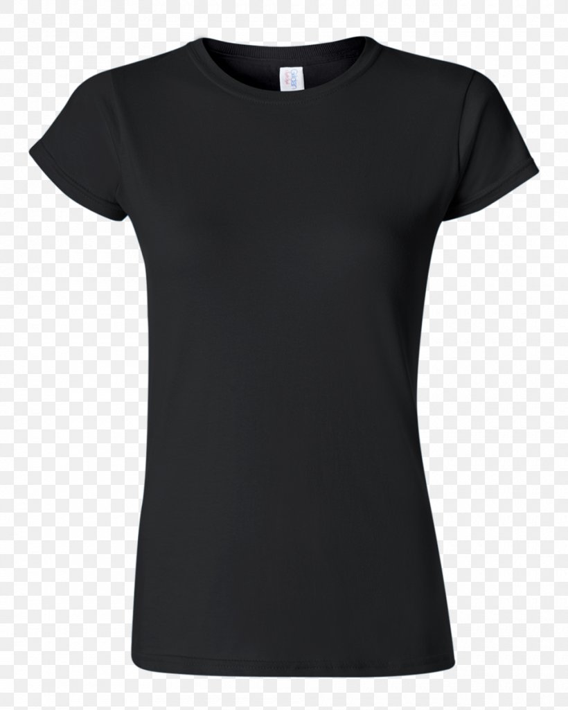 T-shirt Gildan Activewear Sleeve Woman Neckline, PNG, 960x1200px, Tshirt, Active Shirt, Black, Clothing, Clothing Sizes Download Free