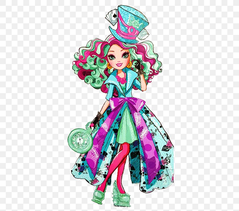 The Mad Hatter Ever After High Drawing Clip Art, PNG, 372x725px, Mad Hatter, Art, Character, Costume, Costume Design Download Free