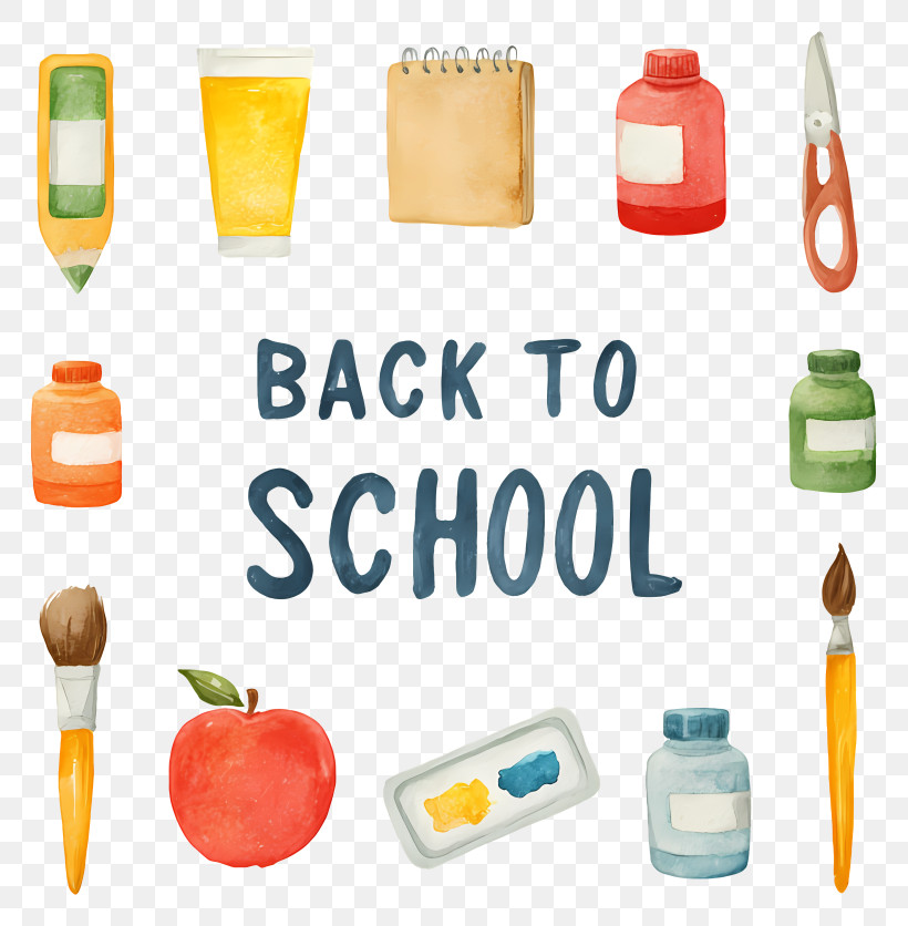 Back To School - Back To School Supplies PNG