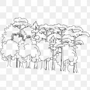 Tree Up - Cattle Line Art Horse Cartoon Sketch PNG
