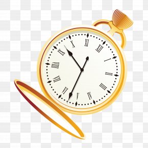 Vector Pocket Watch - Euclidean Vector Clip Art PNG