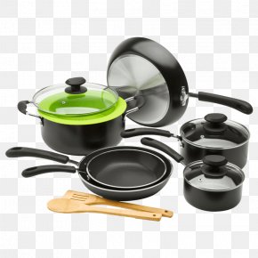 Frying Pan - Non-stick Surface Cookware Frying Pan Lid Kitchen Utensil PNG