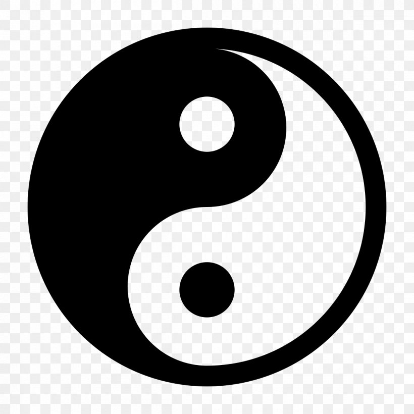 Yin And Yang Drawing Clip Art, PNG, 1200x1200px, Yin And Yang, Area, Black And White, Drawing, Love Download Free