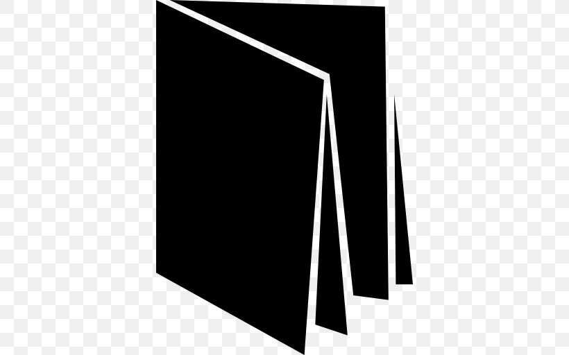 Paper Double Fold Silhouette, PNG, 512x512px, Paper, Black, Black And White, Brand, Brochure Download Free