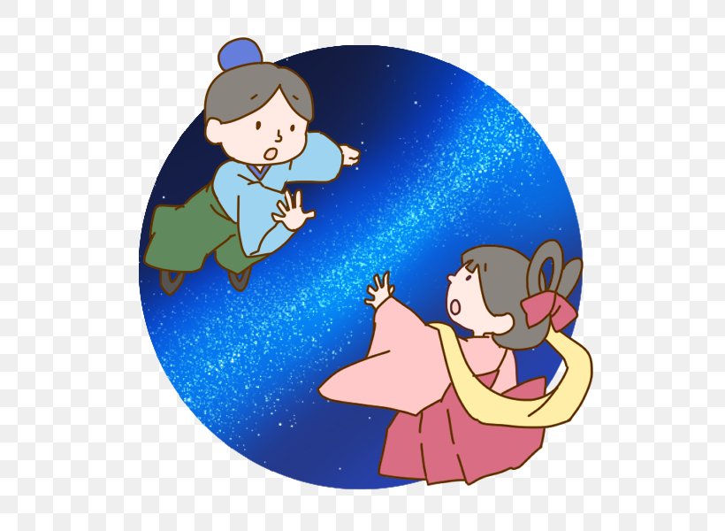 Qixi Festival 仙台七夕 Zhi Nu Tanzaku, PNG, 600x600px, Qixi Festival, Art, Cartoon, Festival, Fictional Character Download Free