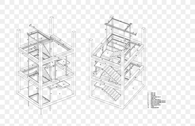 Steel Drawing Scaffolding, PNG, 750x530px, Steel, Black And White, Drawing, Engineering, Line Art Download Free