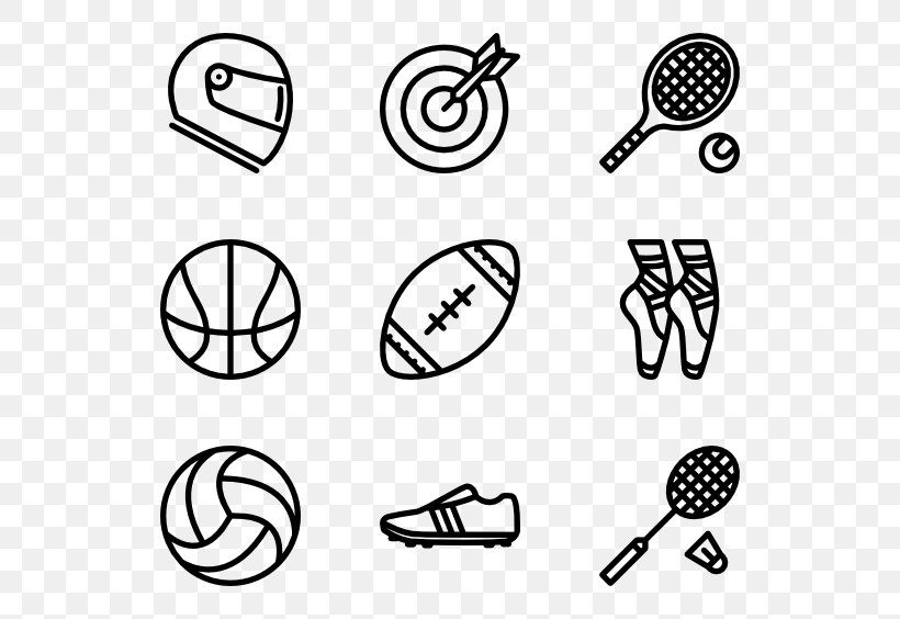 Drawing Various Sports Equipment And Supplies Elements PNG Images | PSD  Free Download - Pikbest