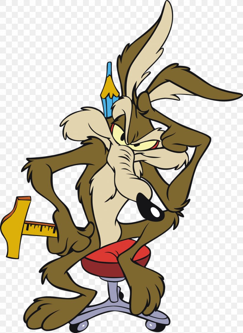 Wile E. Coyote And The Road Runner Daffy Duck Looney Tunes, PNG, 1750x2396px, Coyote, Animated Cartoon, Art, Artwork, Baby Looney Tunes Download Free