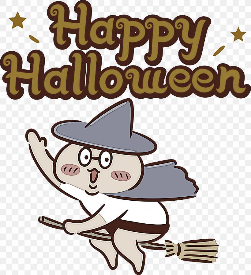 Happy Halloween, PNG, 2747x3000px, Happy Halloween, Behavior, Cartoon, Human, Logo Download Free