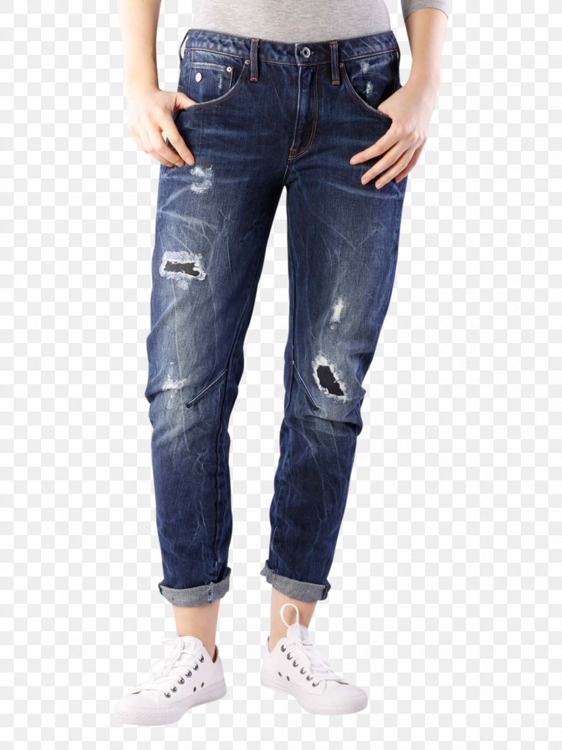 Jeans Denim G-Star RAW Boyfriend Slim-fit Pants, PNG, 1200x1600px, Jeans, Blue, Boyfriend, Brand, Clothing Download Free