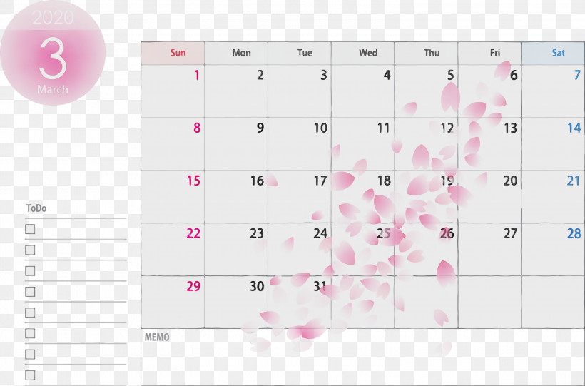 Pink Text Line Pattern Heart, PNG, 3000x1982px, 2020 Calendar, March 2020 Calendar, Heart, Line, March 2020 Printable Calendar Download Free