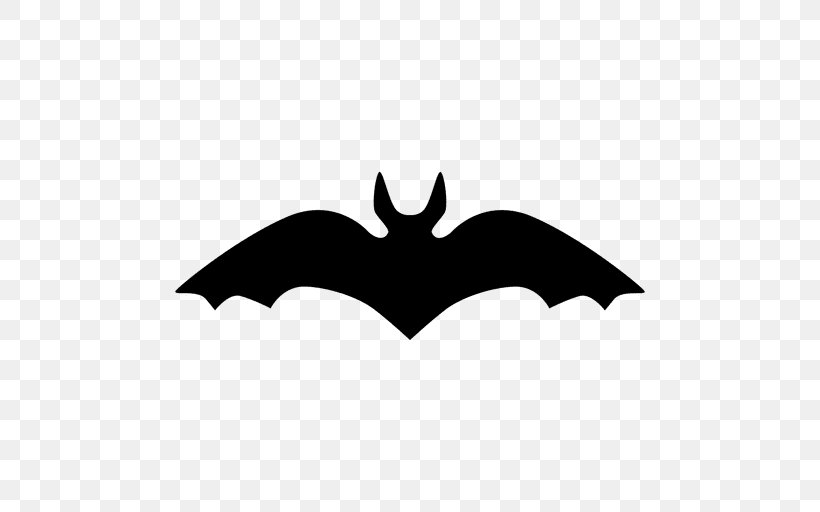 Bat Silhouette Drawing Clip Art, PNG, 512x512px, Bat, Black, Black And White, Black Bat, Drawing Download Free