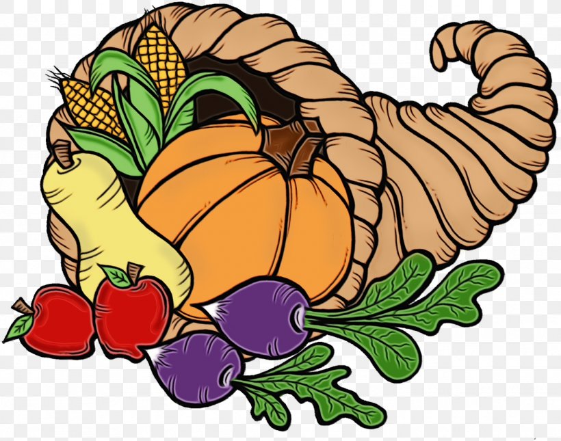 Thanksgiving Turkey Drawing, PNG, 1332x1049px, Watercolor, Cartoon, Cornucopia, Drawing, Food Download Free