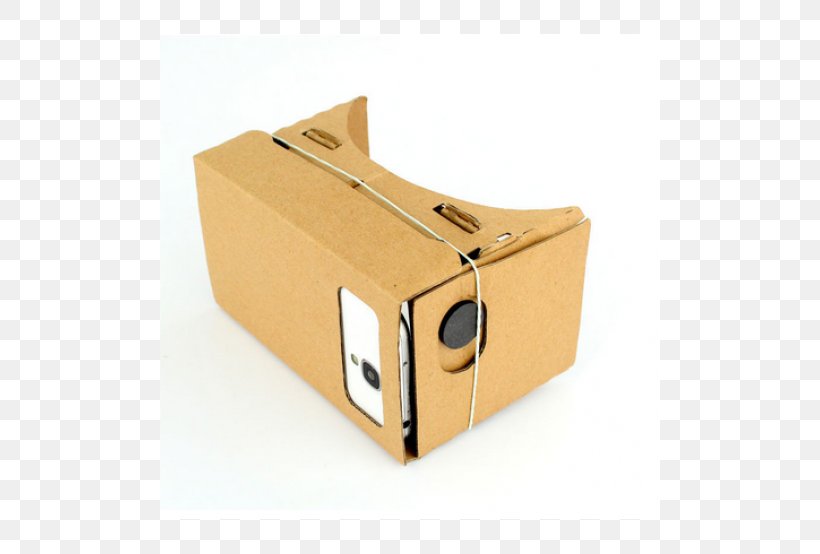 Virtual Reality Headset Google Cardboard Oculus Rift Smartphone, PNG, 500x554px, Virtual Reality Headset, Beige, Box, Cardboard, Carton Download Free