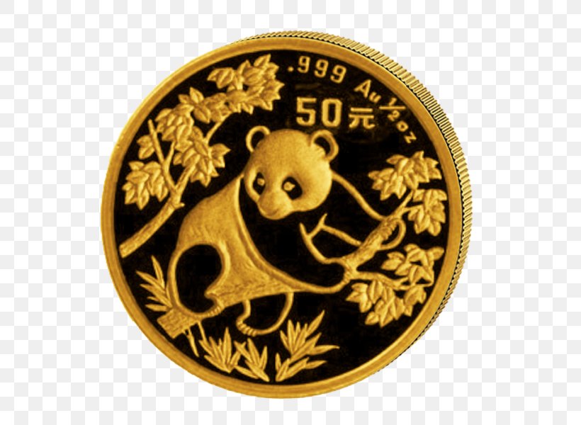 Giant Panda Chinese Gold Panda China Coin, PNG, 600x600px, Giant Panda, Bullion Coin, China, Chinese Gold Panda, Chinese Silver Panda Download Free