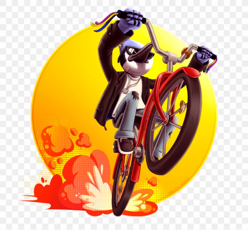 Mordecai Cartoon Digital Art, PNG, 1024x951px, Mordecai, Art, Bicycle, Cartoon, Character Download Free