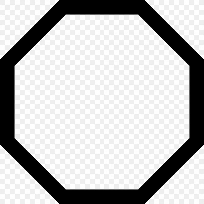 Octagon Triangle, PNG, 980x980px, Octagon, Black, Black And White, Brand, Cdr Download Free