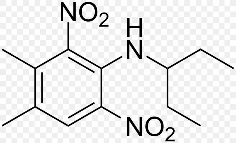 Pendimethalin Structure Structural Formula Pattern Chemical Formula, PNG, 1111x673px, Structure, Area, Black, Black And White, Chemical Formula Download Free