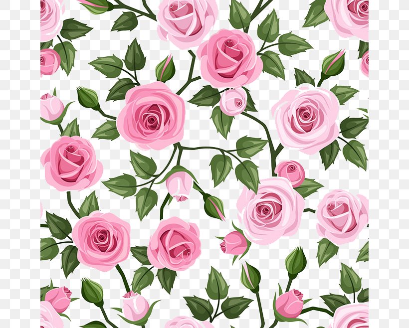 Rose Pink Pattern, PNG, 658x658px, Rose, Artificial Flower, Cut Flowers, Floral Design, Floribunda Download Free