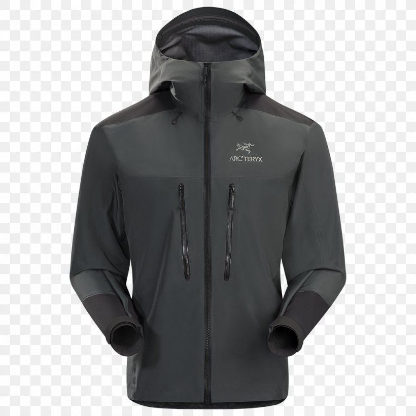 Arc'teryx Jacket Gore-Tex Coat Clothing, PNG, 1000x1000px, Jacket, Backcountrycom, Black, Clothing, Coat Download Free