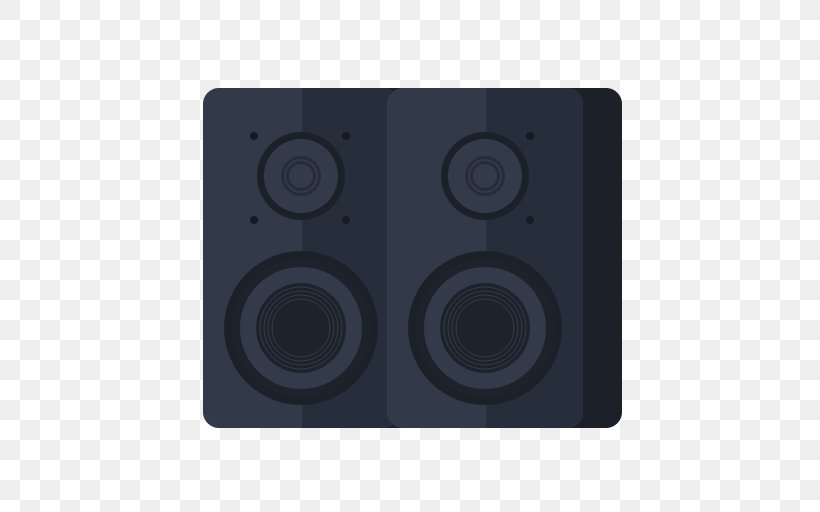 Loudspeaker Computer Speakers Studio Monitor Audio Sound, PNG, 512x512px, Loudspeaker, Audio, Audio Equipment, Computer Speaker, Computer Speakers Download Free