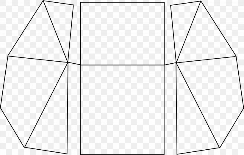 Paper Triangle Pattern, PNG, 4604x2930px, Paper, Area, Black, Black And White, Diagram Download Free
