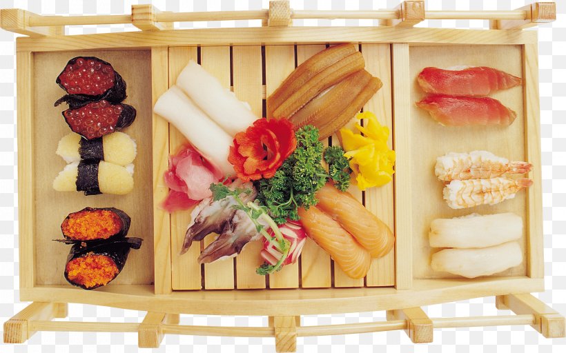 Sushi Asian Cuisine Sashimi Japanese Cuisine Makizushi, PNG, 2636x1646px, Sushi, Asian Cuisine, Asian Food, Cuisine, Dish Download Free
