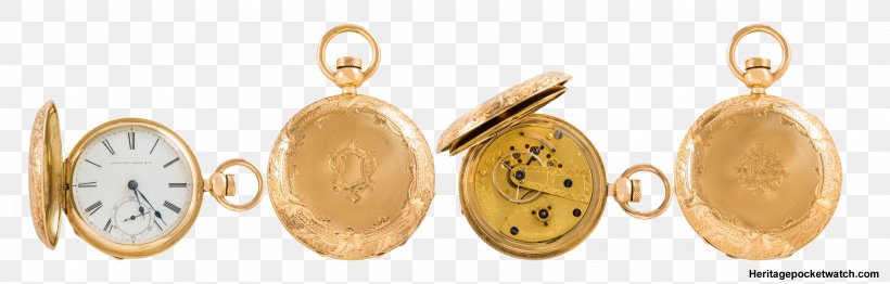 Earring Jewellery Pocket Watch Waltham Watch Company Waltham Model 1857, PNG, 3379x1080px, Earring, American Waltham, Body Jewelry, Charms Pendants, Clothing Accessories Download Free