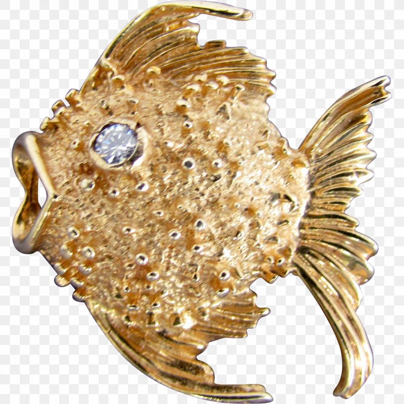 Gold Jewellery Brooch Fish Seafood, PNG, 1533x1533px, Gold, Brooch, Fish, Jewellery, Seafood Download Free