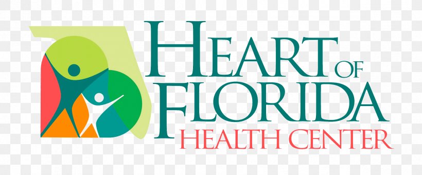 Heart Of Florida Health Center Logo Della M. Tuten, ARNP, PNG, 2368x982px, Logo, Area, Brand, Community Health Center, Florida Download Free