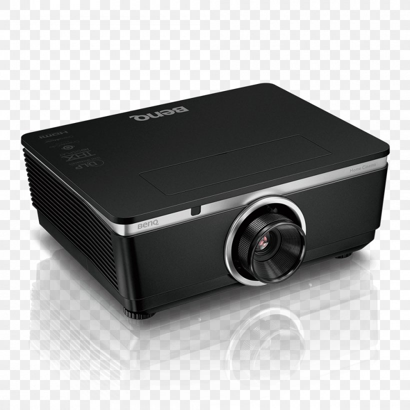 Multimedia Projectors Digital Light Processing Home Theater Systems BenQ, PNG, 1000x1000px, Multimedia Projectors, Audio Receiver, Benq, Cinema, Digital Light Processing Download Free